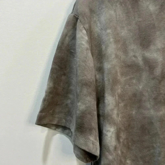 MYA & NU Women's Gray Short Sleeve Crop Top Size M - Picture 4 of 9